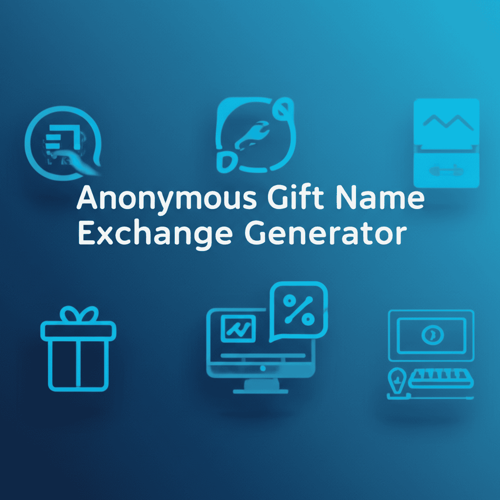 Anonymous Gift Name Exchange Generator