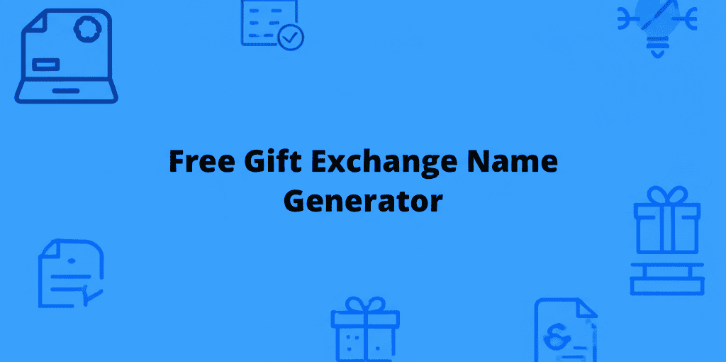 Free Gift Exchange Name Generator